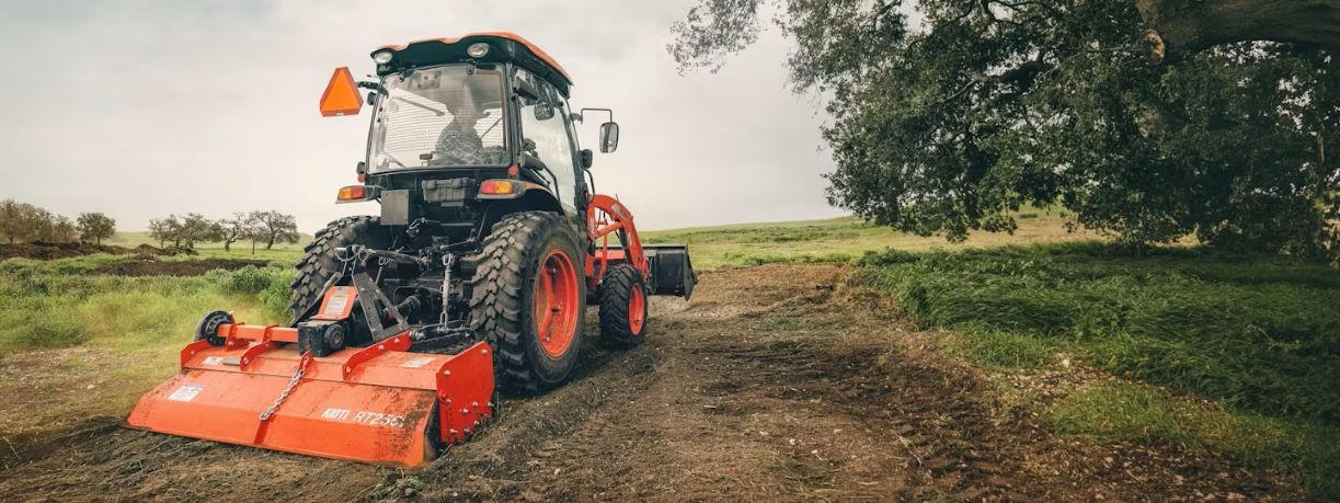 Kioti tractor DK-5320H tiller